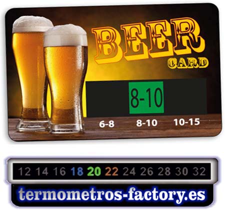 TERMOMETROS ADHESIVOS PARA BEBIDAS