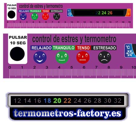 TERMOMETROS stres para reglas 