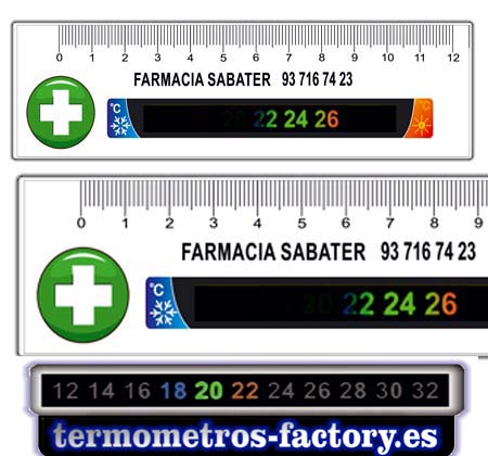 TERMOMETROS PARA REGLAS