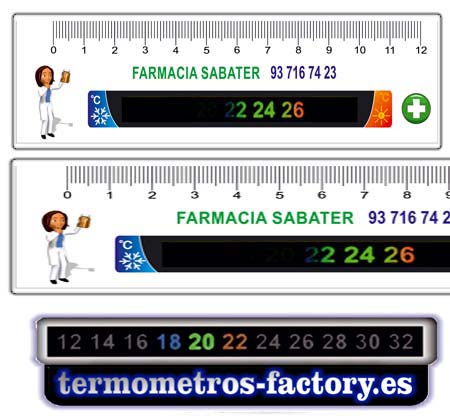 TERMOMETROS PARA REGLAS