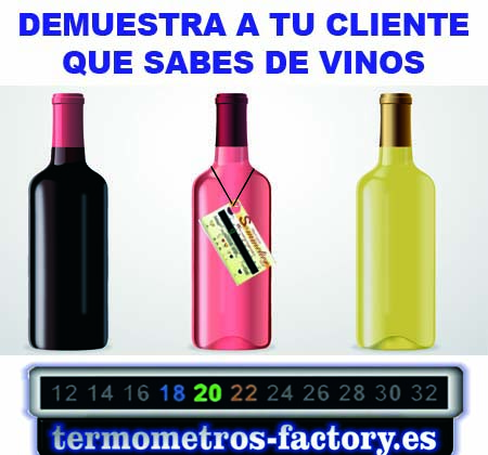 TERMOMETROS PARA VINO